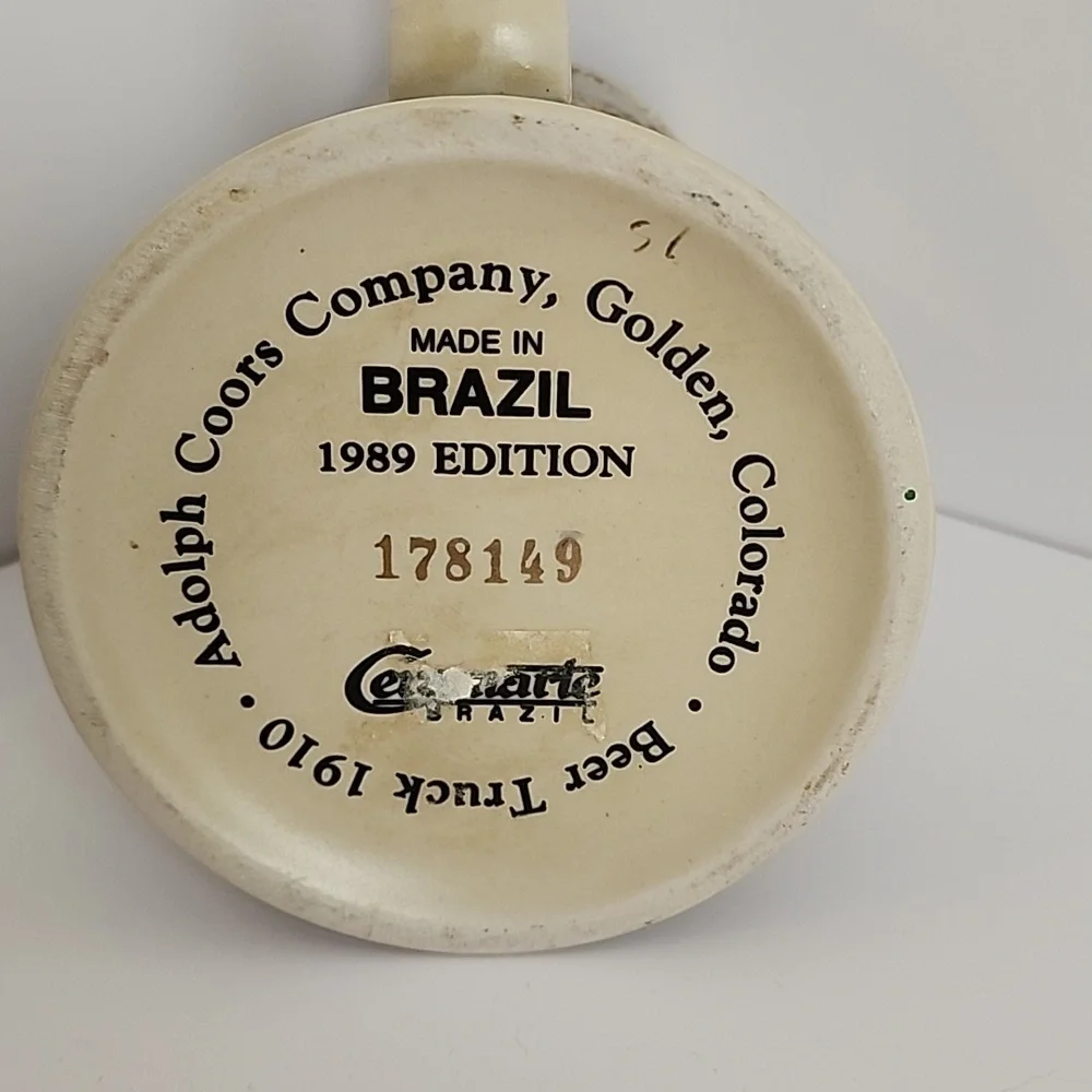 Vintage Beer Truck 1910 Made In Brazil 1989 Edition